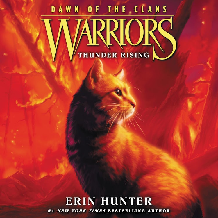 Cover image for Warriors: Dawn of the Clans #2: Thunder Rising, isbn: 9780063019348