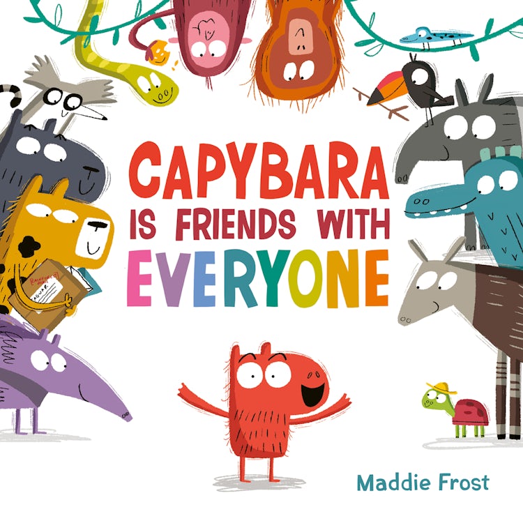 Cover image for Capybara is Friends with Everyone, isbn: 9780063021020