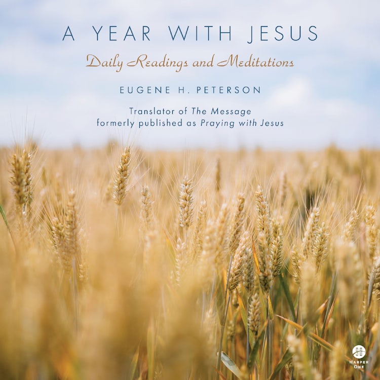 Cover image for A Year with Jesus, isbn: 9780063021167