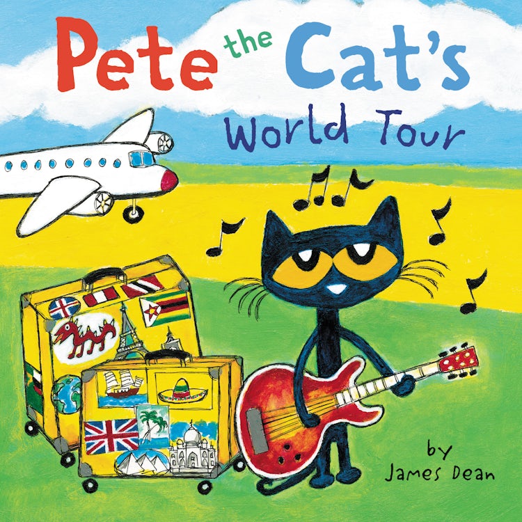 Cover image for Pete the Cat's World Tour, isbn: 9780063021280