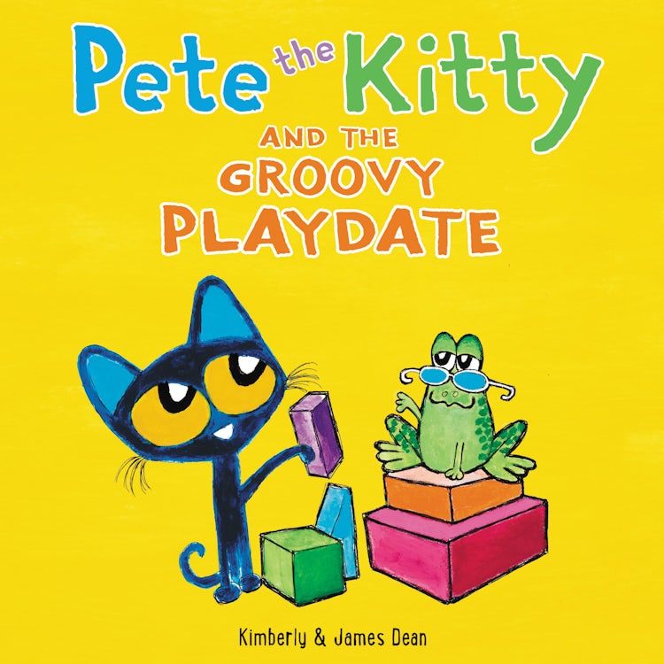 Cover image for Pete the Kitty and the Groovy Playdate, isbn: 9780063022560