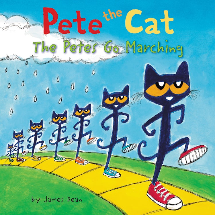 Cover image for Pete the Cat: The Petes Go Marching, isbn: 9780063022577