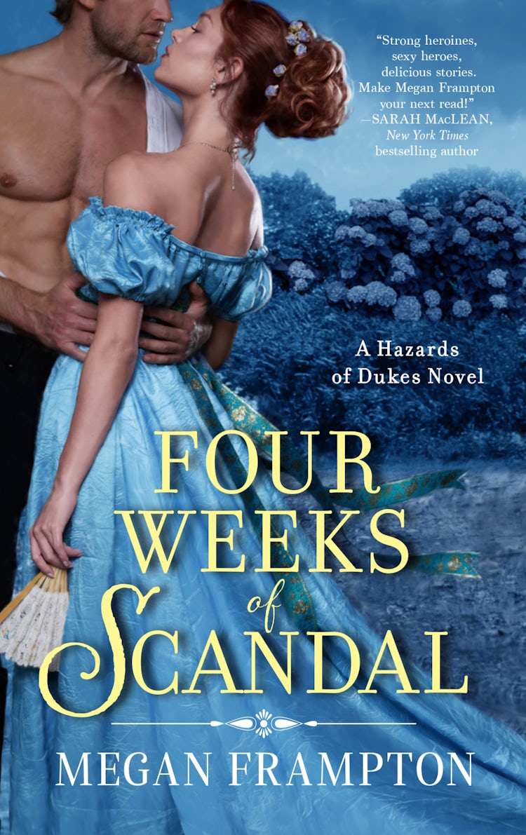 Cover image for Four Weeks Of Scandal: A Hazards Of Dukes Novel, isbn: 9780063023123