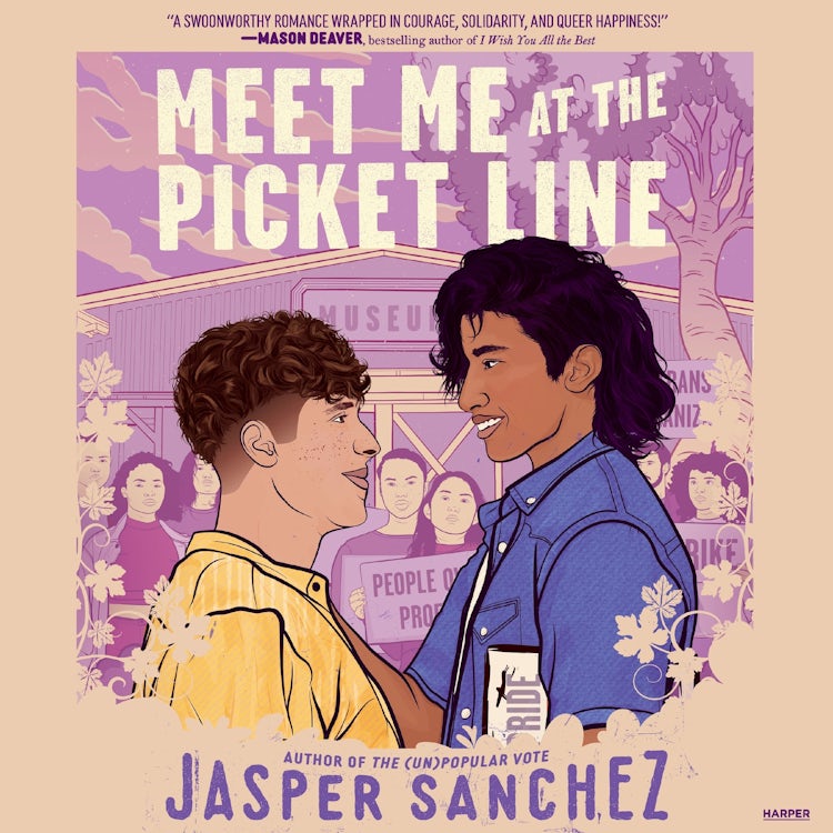 Cover image for Meet Me at the Picket Line, isbn: 9780063025868