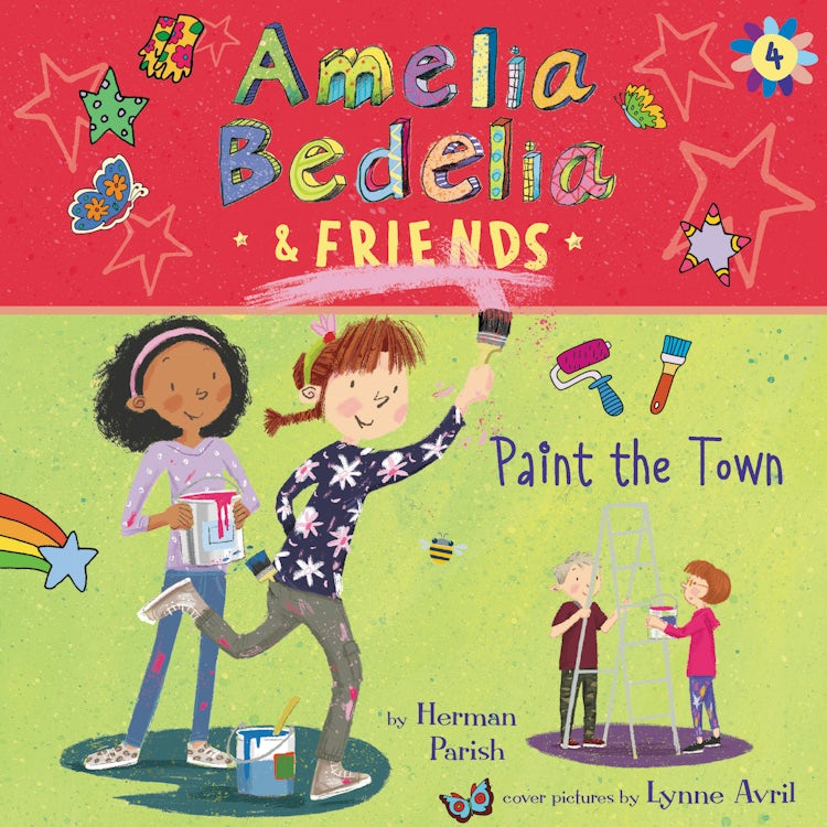 Cover image for Amelia Bedelia & Friends #4: Amelia Bedelia & Friends Paint the Town, isbn: 9780063025974