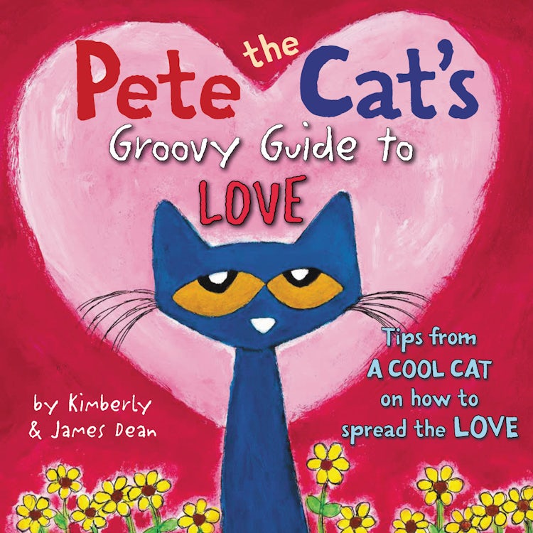 Cover image for Pete the Cat's Groovy Guide to Love, isbn: 9780063026674