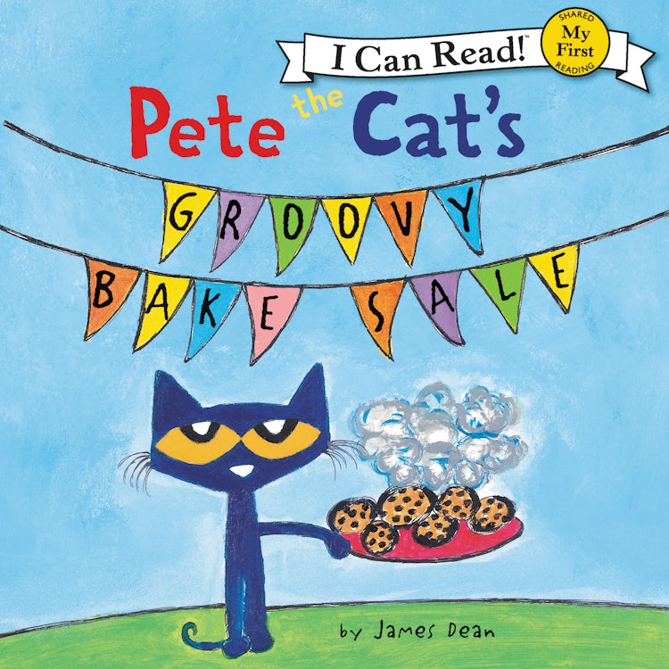 Cover image for Pete the Cat's Groovy Bake Sale, isbn: 9780063026698