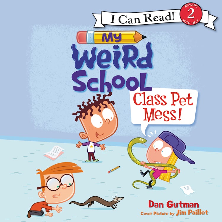 Cover image for My Weird School: Class Pet Mess!, isbn: 9780063027169