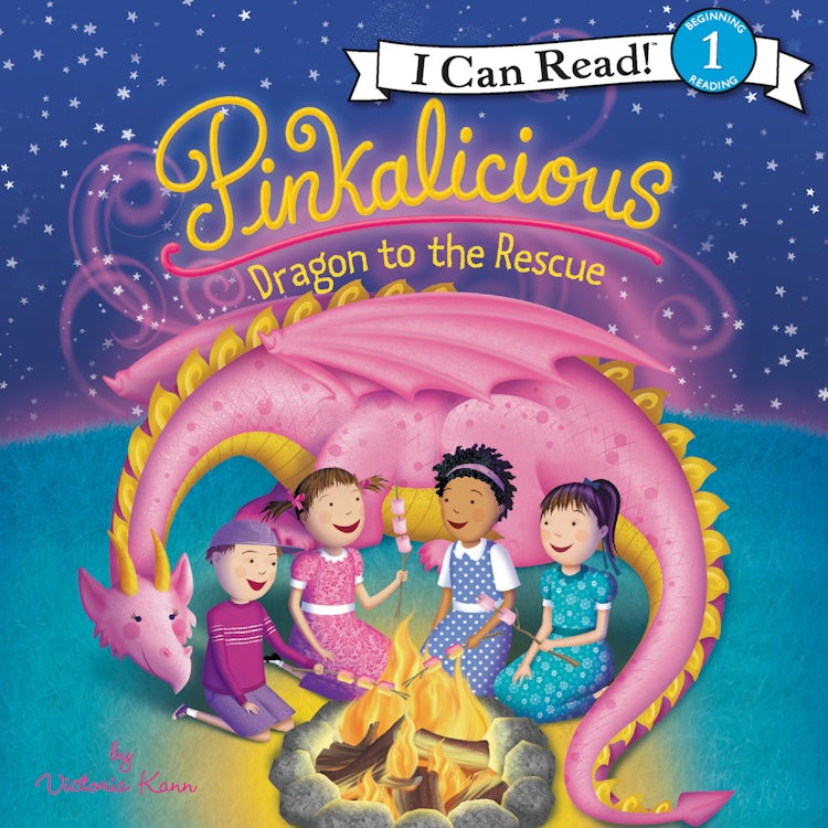 Cover image for Pinkalicious: Dragon to the Rescue, isbn: 9780063027206
