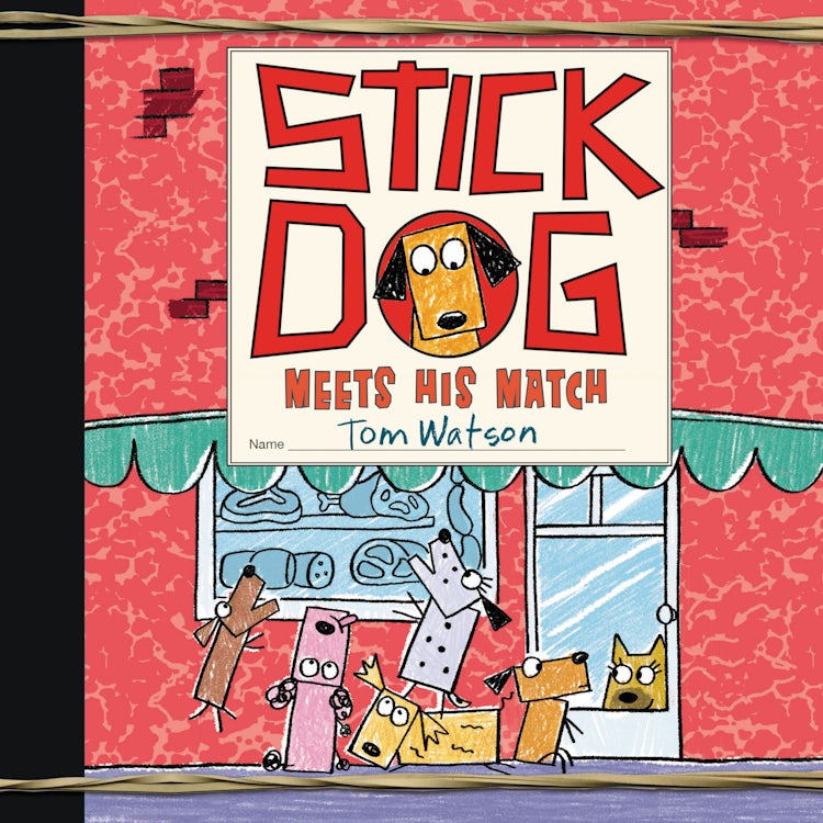 Cover image for Stick Dog Meets His Match, isbn: 9780063028111