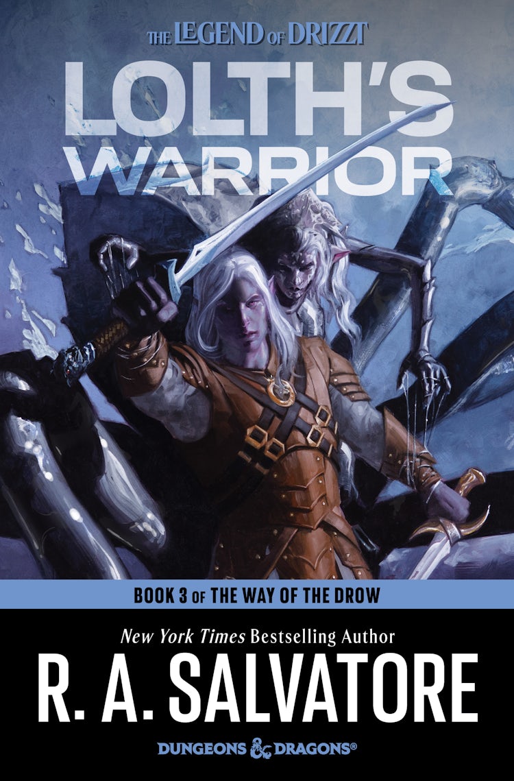 Cover image for Lolth's Warrior, isbn: 9780063029897