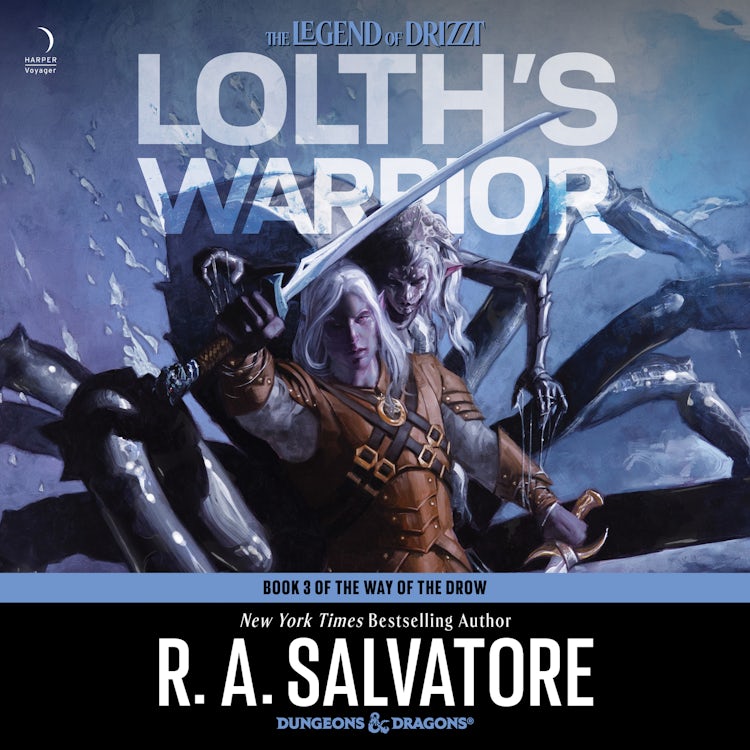 Cover image for Lolth's Warrior, isbn: 9780063029903