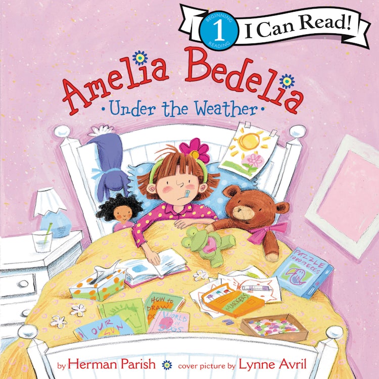Cover image for Amelia Bedelia Under the Weather, isbn: 9780063030398