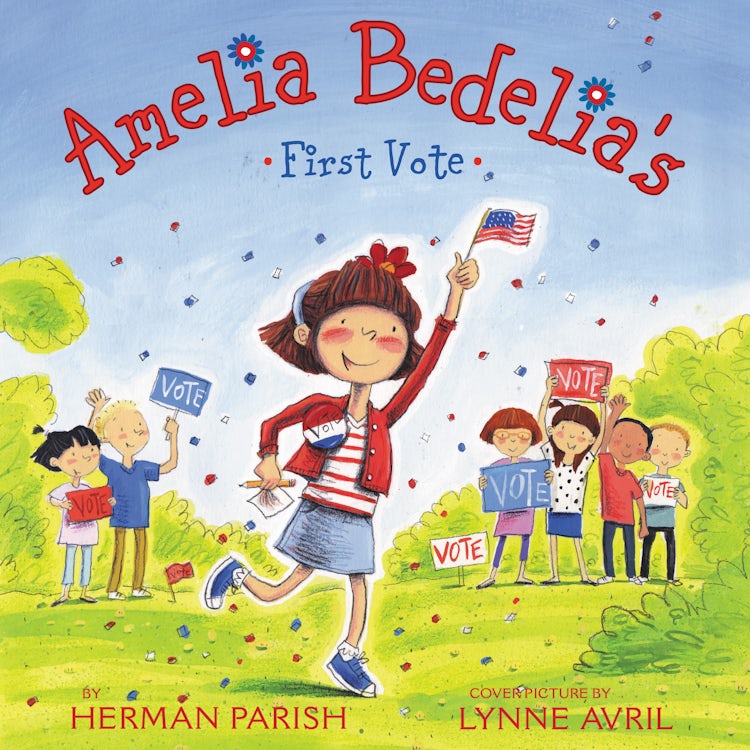 Cover image for Amelia Bedelia's First Vote, isbn: 9780063030497