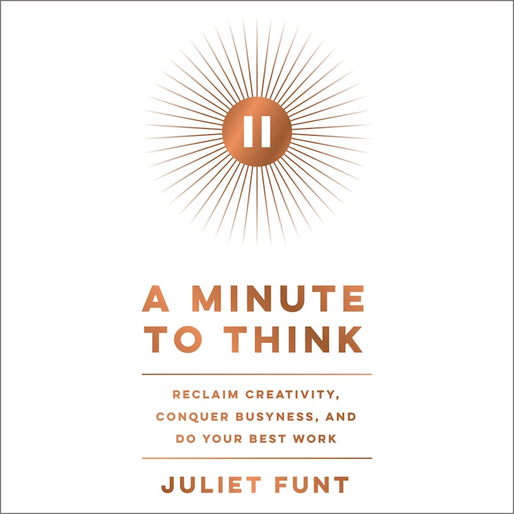 Cover image for A Minute to Think, isbn: 9780063034020
