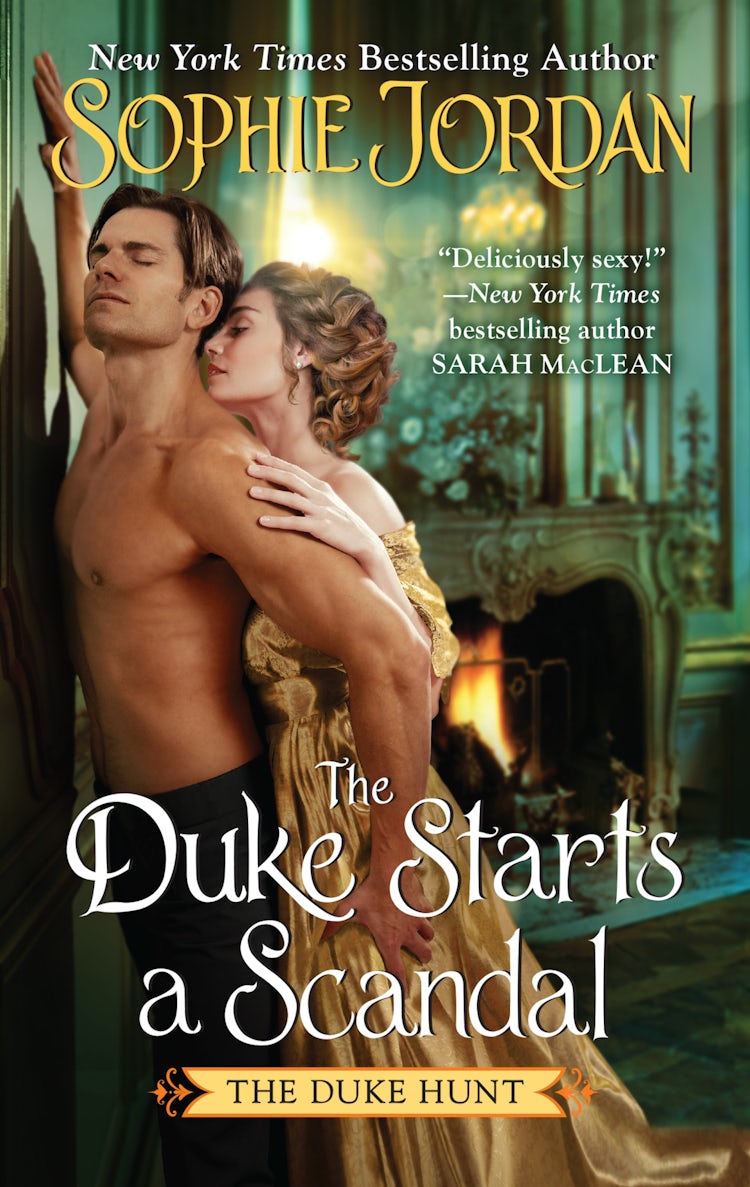 Cover image for The Duke Starts a Scandal: A Novel, isbn: 9780063035751