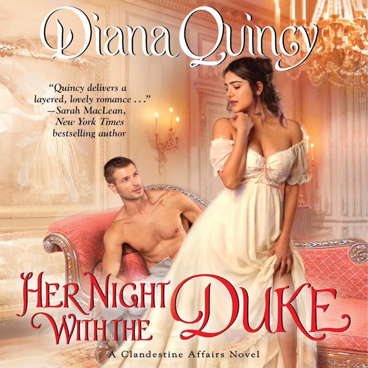Cover image for Her Night with the Duke, isbn: 9780063041585