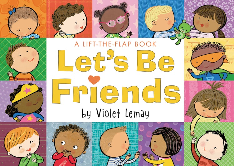 Cover image for Let's Be Friends: A Lift-the-Flap Book, isbn: 9780063045972