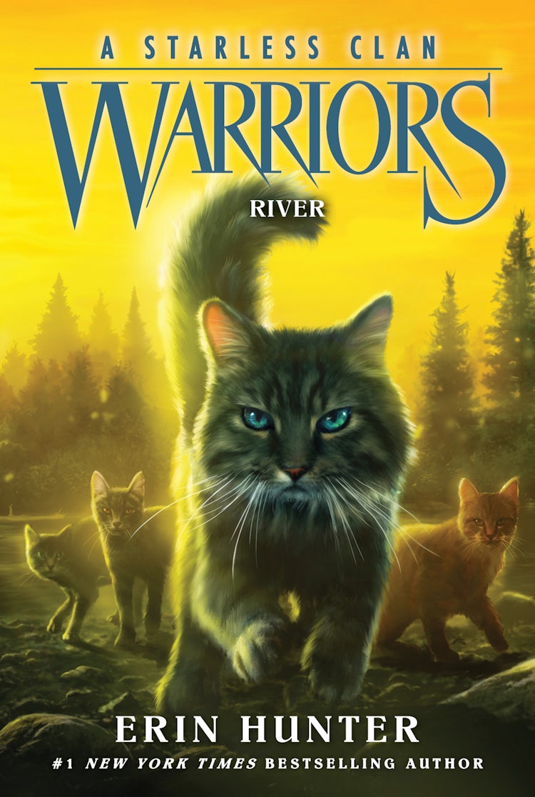 Cover image for Warriors: A Starless Clan #1: River, isbn: 9780063050112