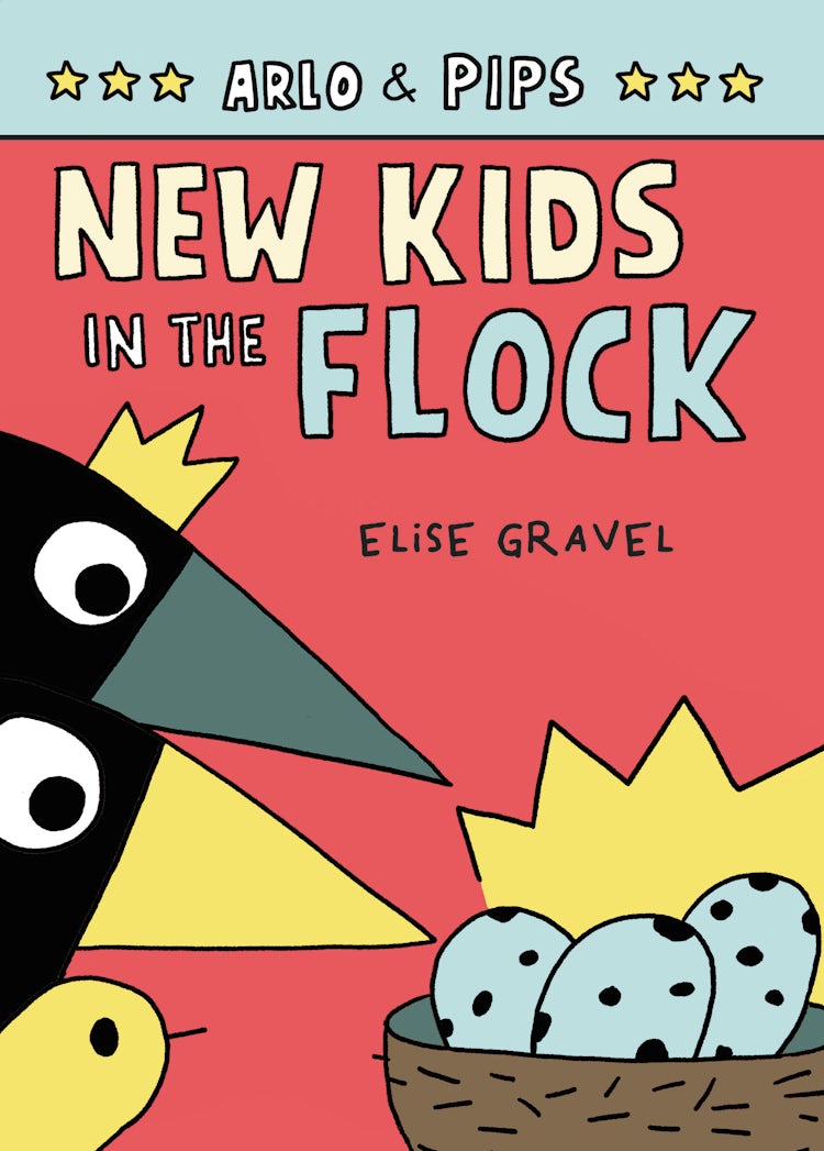 Cover image for Arlo & Pips #3: New Kids in the Flock, isbn: 9780063050792