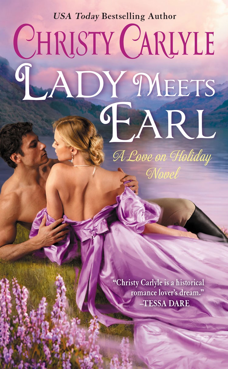 Cover image for Lady Meets Earl: A Love on Holiday Novel, isbn: 9780063054509