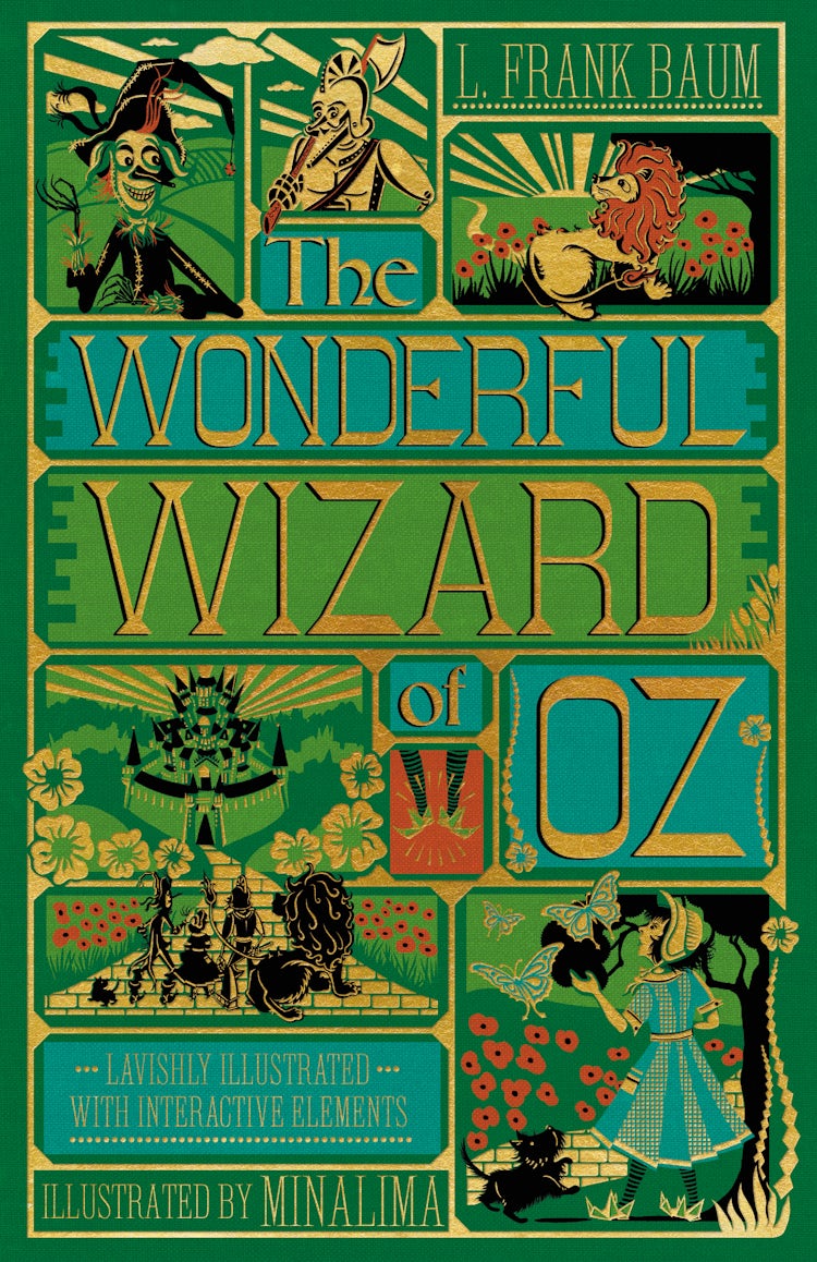 Cover image for The Wonderful Wizard Of Oz [Illustrated With Interactive Elements], isbn: 9780063055735