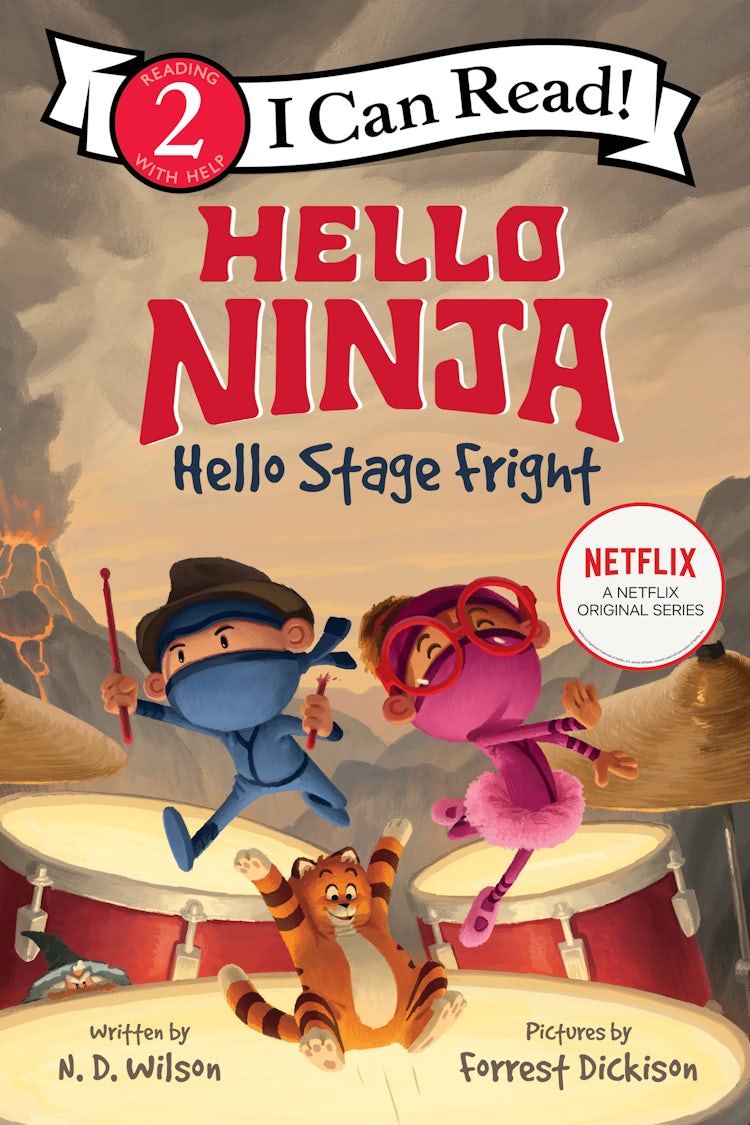 Cover image for Hello, Ninja. Hello, Stage Fright!, isbn: 9780063056220
