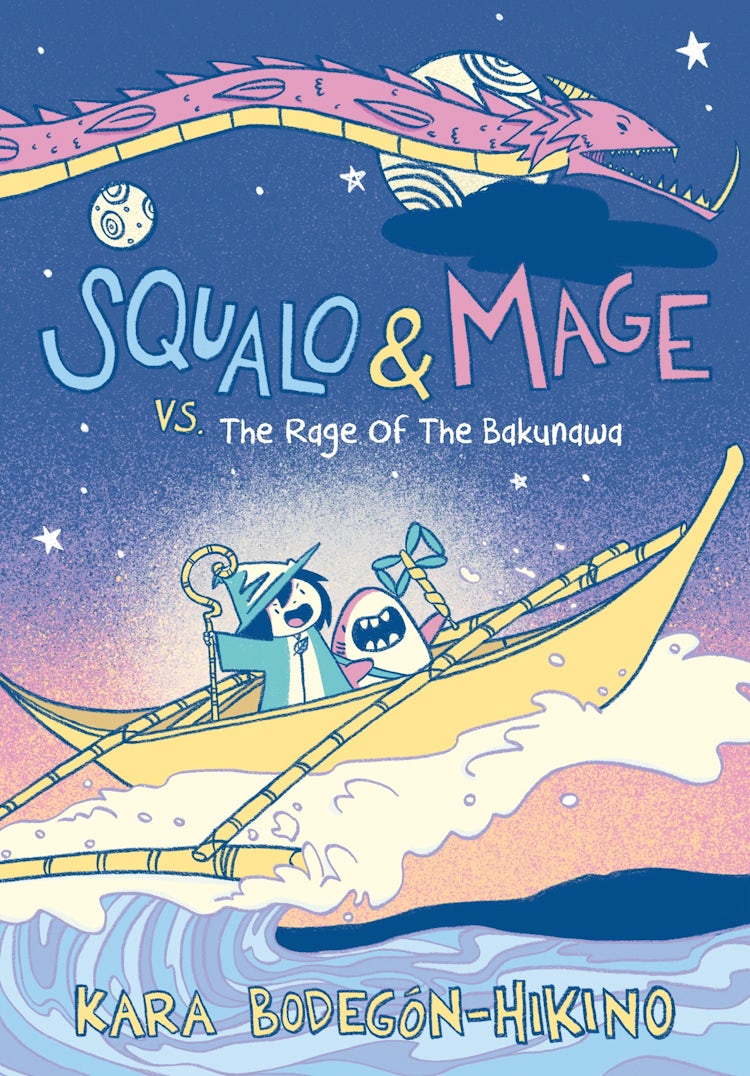 Cover image for Squalo & Mage vs The Rage of the Bakunawa, isbn: 9780063056428