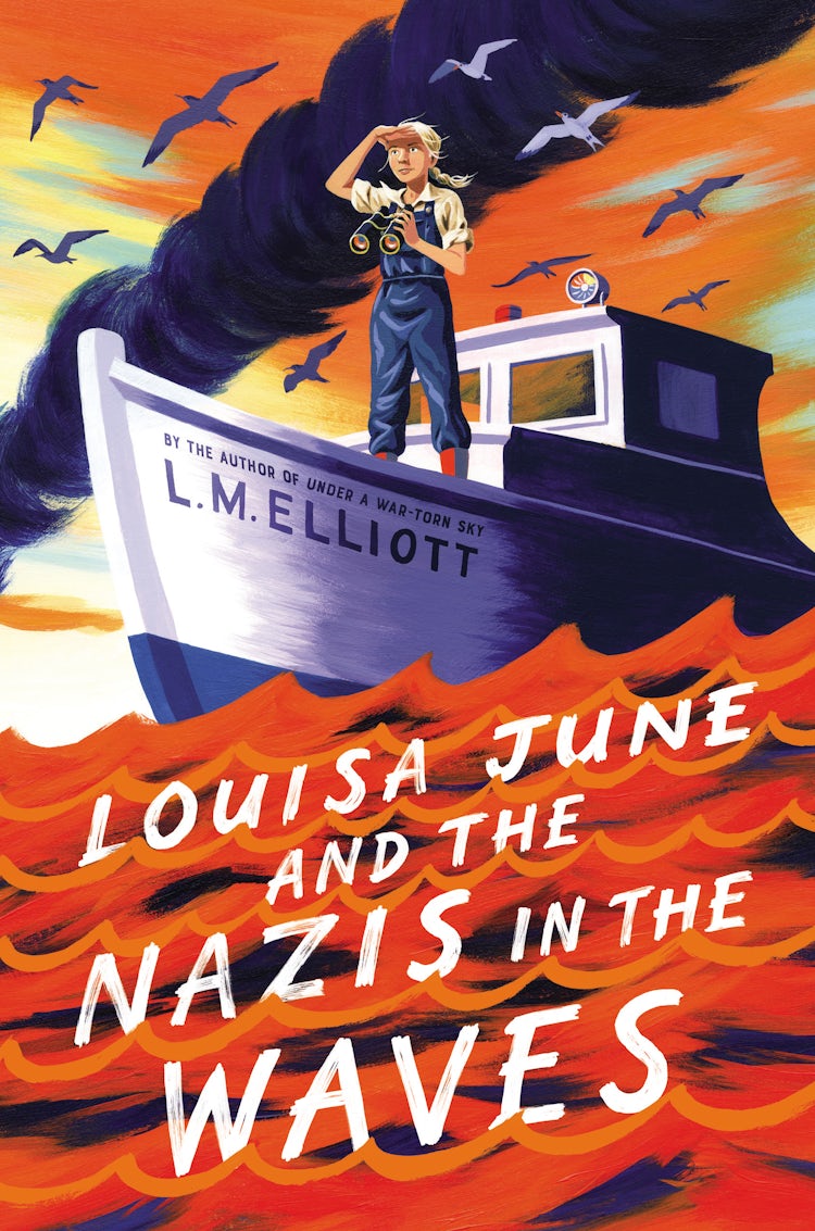 Cover image for Louisa June and the Nazis in the Waves, isbn: 9780063056589