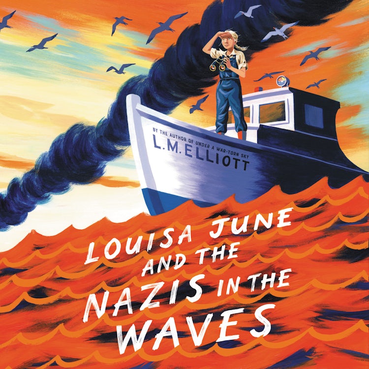 Cover image for Louisa June and the Nazis in the Waves, isbn: 9780063056596