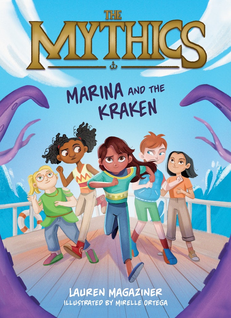 Cover image for Marina and the Kraken: The Mythics #1, isbn: 9780063058873
