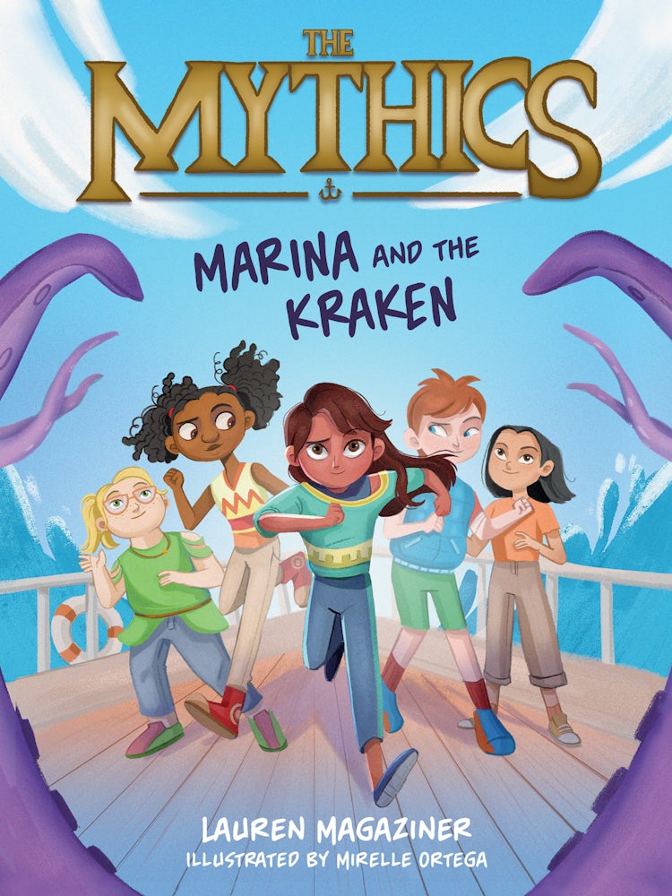 Cover image for The Mythics #1: Marina and the Kraken, isbn: 9780063058897