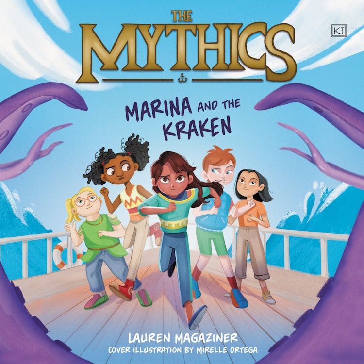 Cover image for The Mythics #1: Marina and the Kraken, isbn: 9780063058903