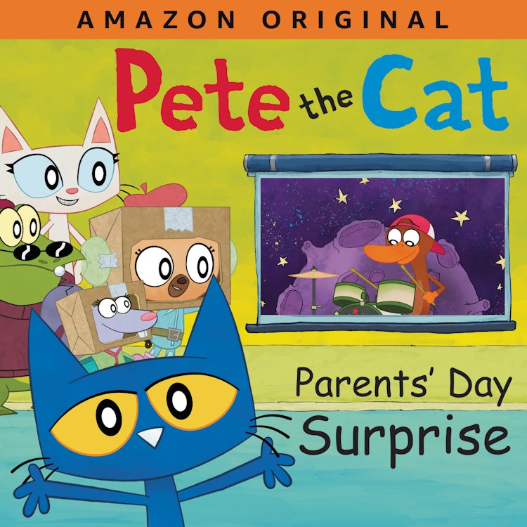 Cover image for Pete the Cat Parents' Day Surprise, isbn: 9780063061385
