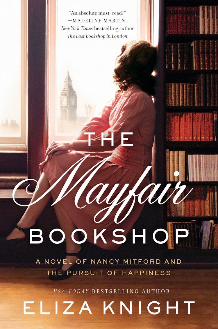 Cover image for The Mayfair Bookshop: A Novel of Nancy Mitford and the Pursuit of Happiness, isbn: 9780063070585