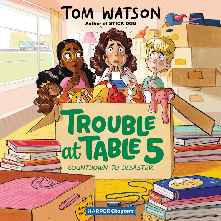 Cover image for Trouble at Table 5 #6: Countdown to Disaster, isbn: 9780063083417