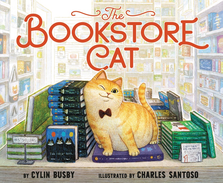 Cover image for The Bookstore Cat, isbn: 9780063084858