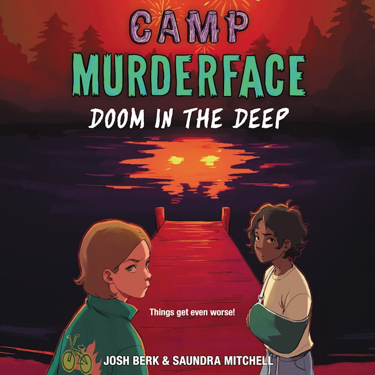 Cover image for Camp Murderface #2: Doom in the Deep, isbn: 9780063085398