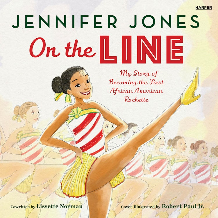 Cover image for On the Line: My Story of Becoming the First African American Rockette, isbn: 9780063087095