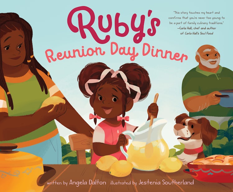 Cover image for Ruby's Reunion Day Dinner, isbn: 9780063089570