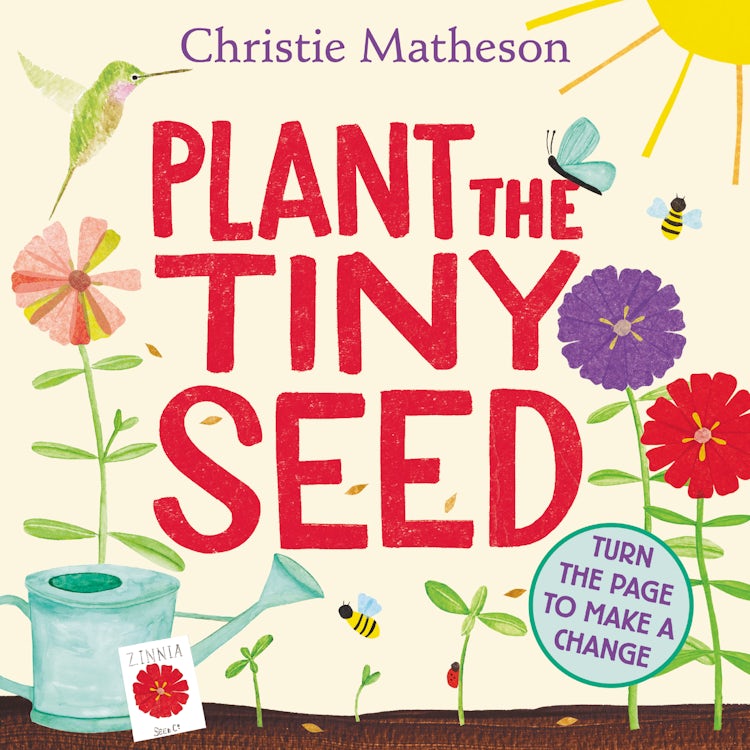 Cover image for Plant the Tiny Seed Board Book, isbn: 9780063090002