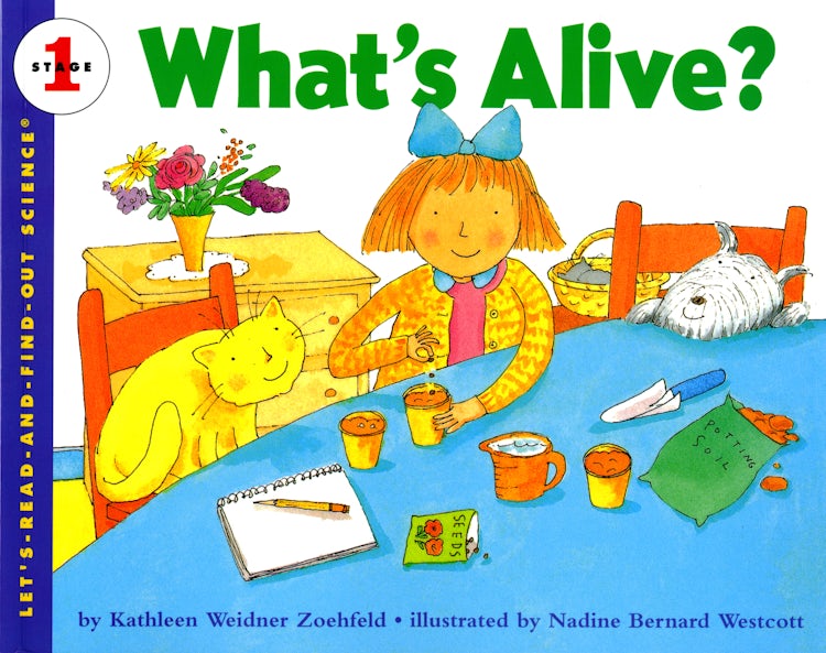 Cover image for What's Alive?, isbn: 9780063091436