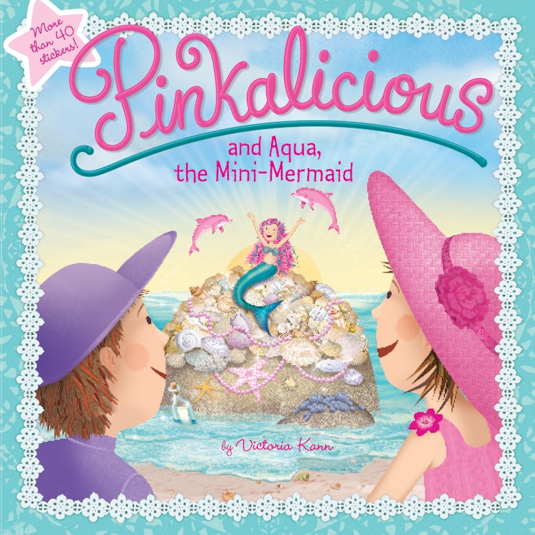 Cover image for Pinkalicious and Aqua, the Mini-Mermaid, isbn: 9780063091481