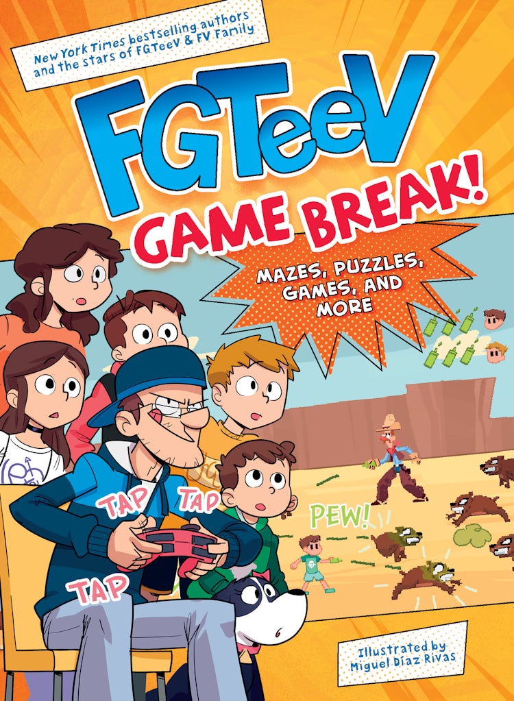 Cover image for FGTeeV: Game Break!, isbn: 9780063092983