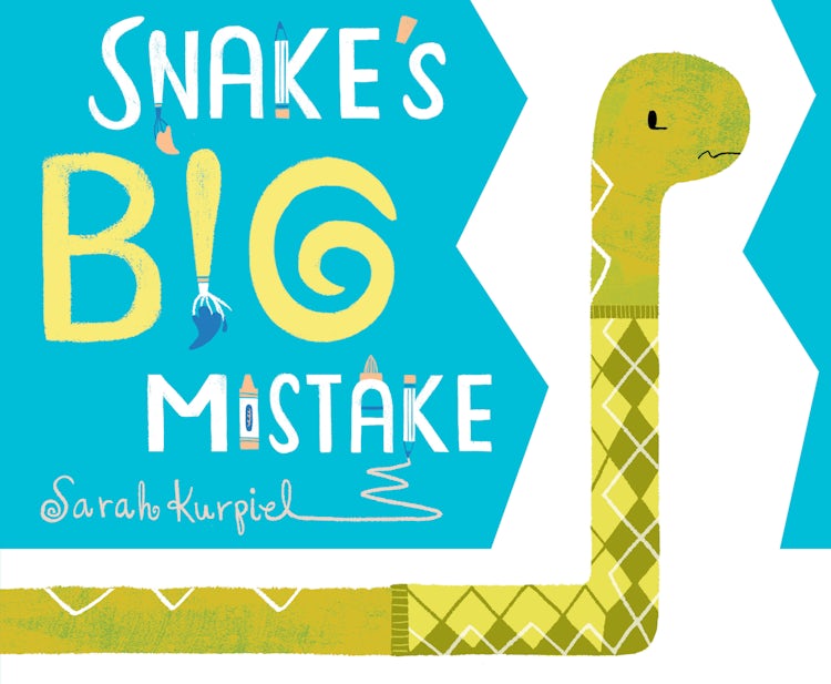 Cover image for Snake's Big Mistake, isbn: 9780063093218