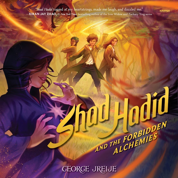 Cover image for Shad Hadid and the Forbidden Alchemies, isbn: 9780063094895