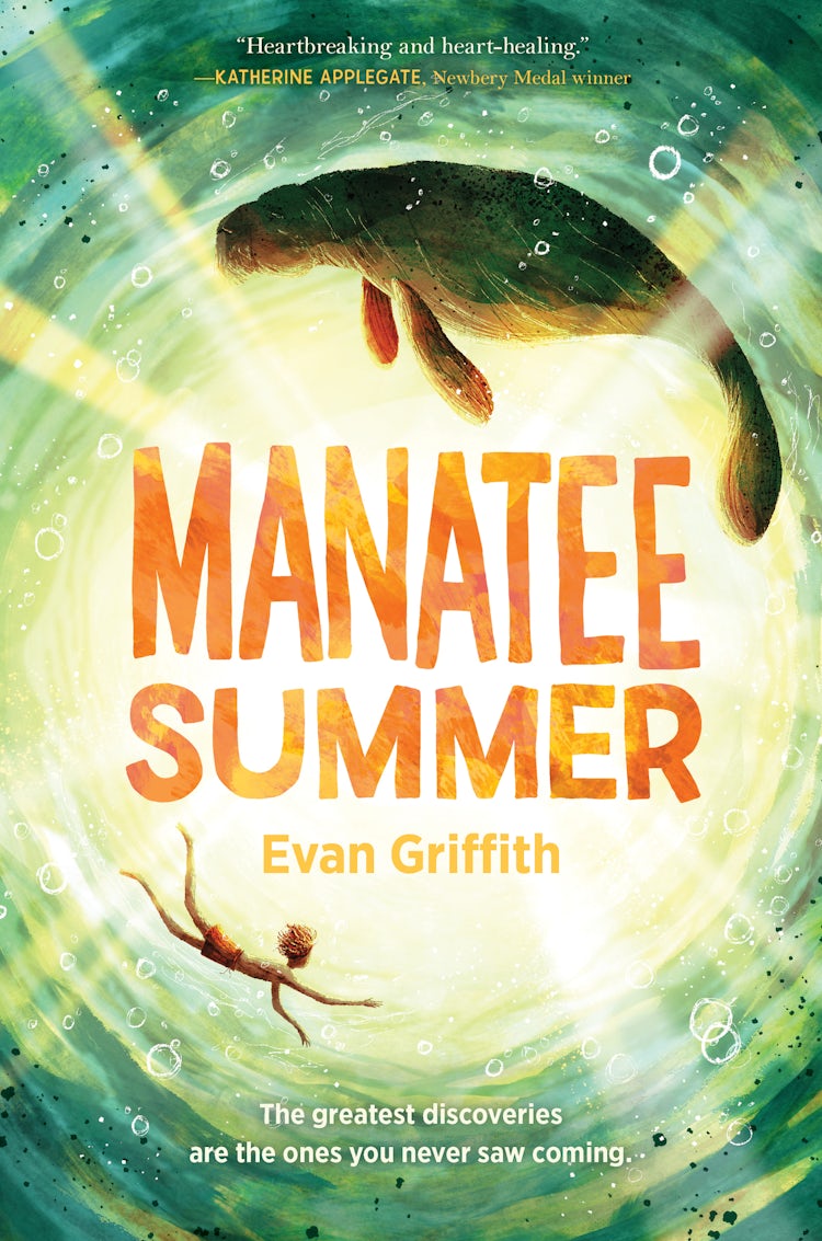 Cover image for Manatee Summer, isbn: 9780063094932