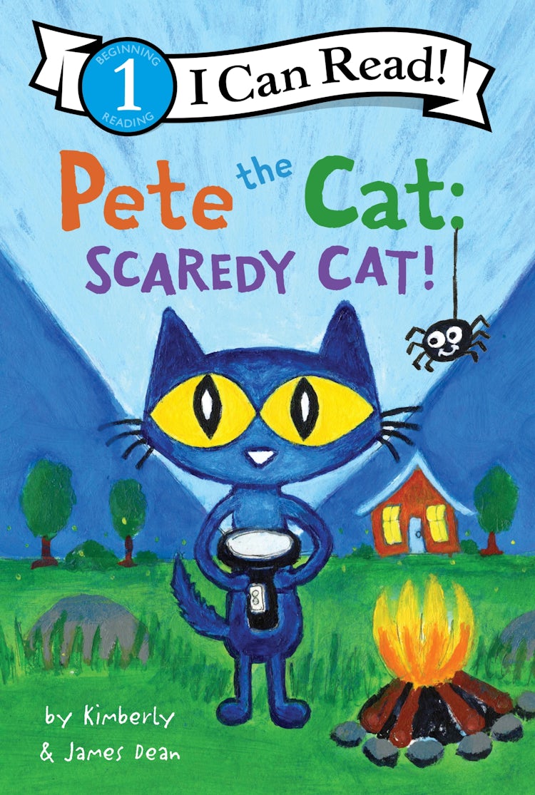 Cover image for Pete The Cat Scaredy Cat!, isbn: 9780063096134