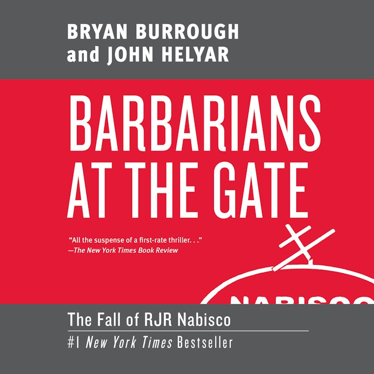 Cover image for Barbarians at the Gate, isbn: 9780063098251