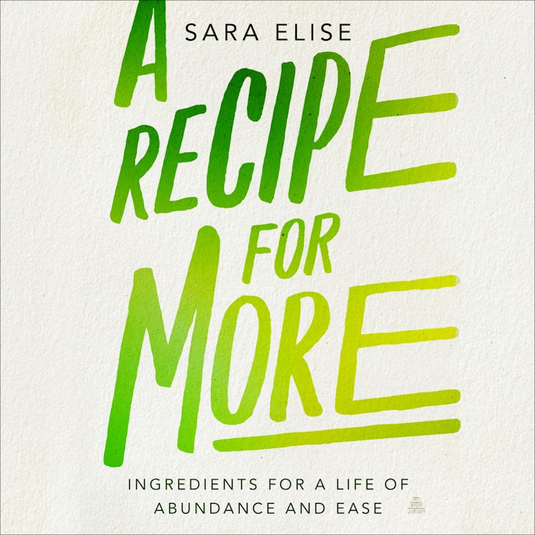 Cover image for A Recipe for More, isbn: 9780063098794